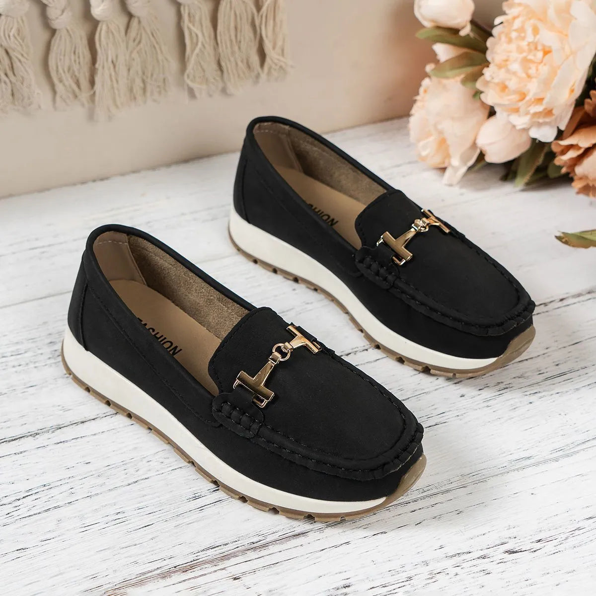 Luxe Comfort Slip-On Loafers