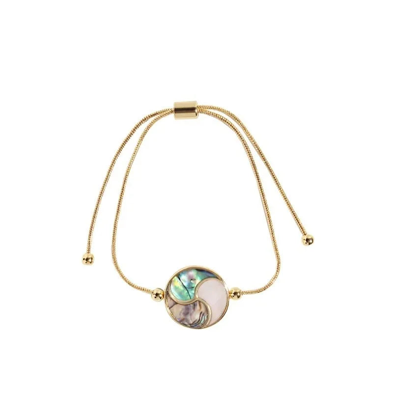 Ocean Glow Shell Bracelet